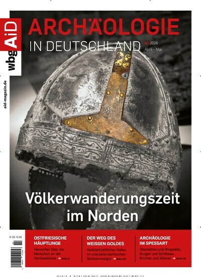 Titelbild der Ausgabe 2/2024 von Archäologie in Deutschland. Diese Zeitschrift und viele weitere Reisemagazine, Freizeitmagazine und Wissensmagazine als Abo oder epaper bei United Kiosk online kaufen.