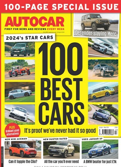 Titelbild der Ausgabe 17/2024 von Autocar. Diese Zeitschrift und viele weitere Automagazine und Motorradzeitschriften als Abo oder epaper bei United Kiosk online kaufen.