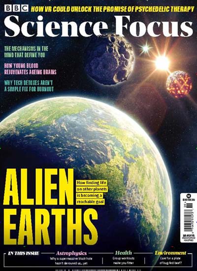 Titelbild der Ausgabe 10/2023 von BBC Science Focus Magazine. Diese Zeitschrift und viele weitere Reisemagazine, Freizeitmagazine und Wissensmagazine als Abo oder epaper bei United Kiosk online kaufen.