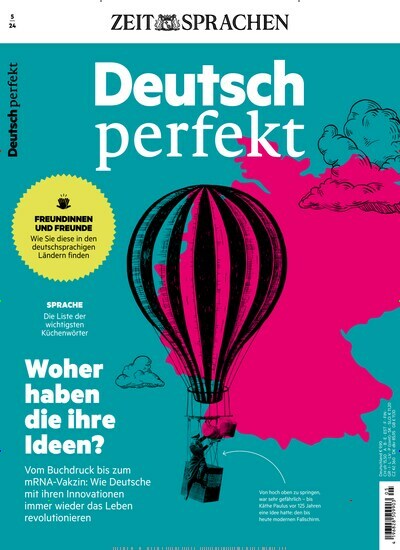 Titelbild der Ausgabe 5/2024 von Deutsch perfekt. Diese Zeitschrift und viele weitere Reisemagazine, Freizeitmagazine und Wissensmagazine als Abo oder epaper bei United Kiosk online kaufen.