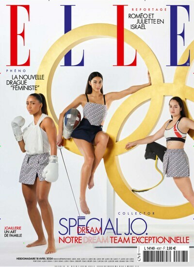 Titelbild der Ausgabe 88/2024 von Elle Frankreich. Diese Zeitschrift und viele weitere Frauenzeitschriften als Abo oder epaper bei United Kiosk online kaufen.