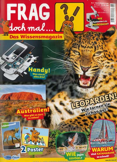 Titelbild der Ausgabe 5/2023 von Frag doch mal die Maus. Diese Zeitschrift und viele weitere Jugendzeitschriften und Kinderzeitschriften als Abo oder epaper bei United Kiosk online kaufen.