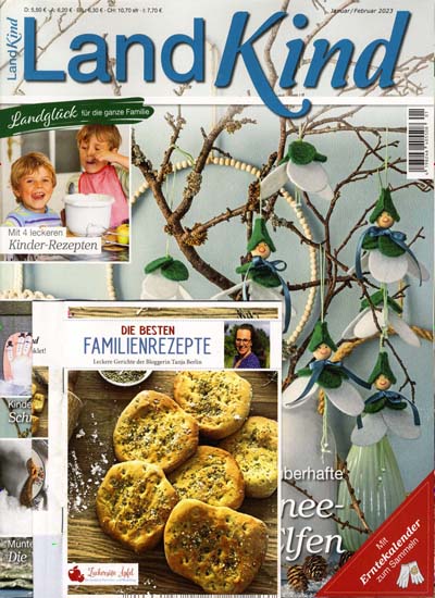 Titelbild der Ausgabe 1/2023 von LandKind. Diese Zeitschrift und viele weitere Gartenzeitschriften und Wohnzeitschriften als Abo oder epaper bei United Kiosk online kaufen.