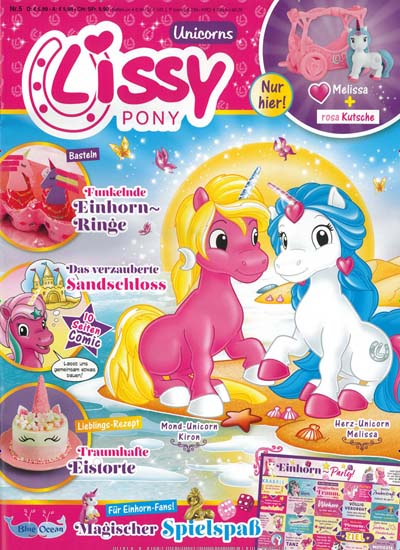 Titelbild der Ausgabe 5/2023 von Lissy Pony-Magazin. Diese Zeitschrift und viele weitere Jugendzeitschriften und Kinderzeitschriften als Abo oder epaper bei United Kiosk online kaufen.