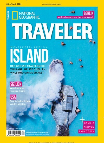 Titelbild der Ausgabe 2/2024 von National Geographic Traveler. Diese Zeitschrift und viele weitere Reisemagazine, Freizeitmagazine und Wissensmagazine als Abo oder epaper bei United Kiosk online kaufen.