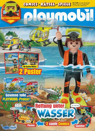 Titelbild der Ausgabe 5/2023 von Playmobil Magazin. Diese Zeitschrift und viele weitere Jugendzeitschriften und Kinderzeitschriften als Abo oder epaper bei United Kiosk online kaufen.