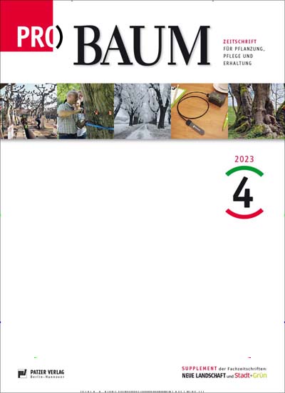 Titelbild der Ausgabe 1/2024 von ProBaum. Diese Zeitschrift und viele weitere Naturzeitschriften, Landwirtschaftszeitungen und Umweltmagazine als Abo oder epaper bei United Kiosk online kaufen.