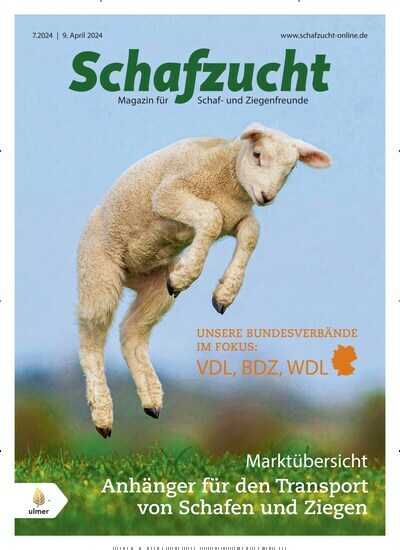 Titelbild der Ausgabe 7/2024 von Schafzucht. Diese Zeitschrift und viele weitere Naturzeitschriften, Landwirtschaftszeitungen und Umweltmagazine als Abo oder epaper bei United Kiosk online kaufen.