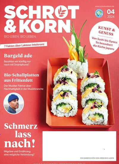 Titelbild der Ausgabe 4/2024 von Schrot & Korn. Diese Zeitschrift und viele weitere Gastronomiezeitschriften, Fashionmagazine, Beautymagazine als Abo oder epaper bei United Kiosk online kaufen.