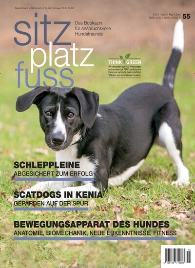 Titelbild der Ausgabe 55/2024 von SitzPlatzFuss. Diese Zeitschrift und viele weitere Elternzeitschriften und Tierzeitschriften als Abo oder epaper bei United Kiosk online kaufen.