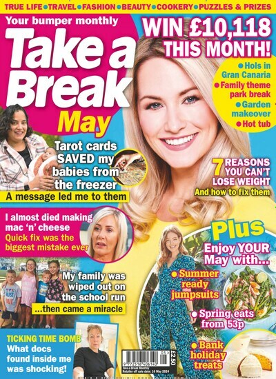 Titelbild der Ausgabe 5/2024 von Take a Break Monthly. Diese Zeitschrift und viele weitere Frauenzeitschriften als Abo oder epaper bei United Kiosk online kaufen.