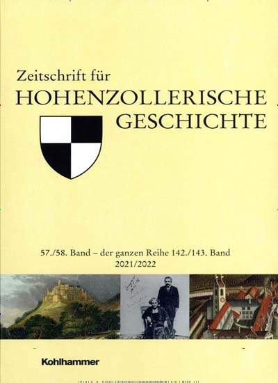Titelbild der Ausgabe 1/2024 von Zeitschrift für Hohenzollerische Geschichte. Diese Zeitschrift und viele weitere Wissenschaftsmagazine als Abo oder epaper bei United Kiosk online kaufen.