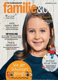 Titelbild der Ausgabe 4/2024 von familie & co. Diese Zeitschrift und viele weitere Elternzeitschriften und Tierzeitschriften als Abo oder epaper bei United Kiosk online kaufen.