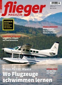 Titelbild der Ausgabe 50/2024 von fliegermagazin. Diese Zeitschrift und viele weitere Reisemagazine, Freizeitmagazine und Wissensmagazine als Abo oder epaper bei United Kiosk online kaufen.