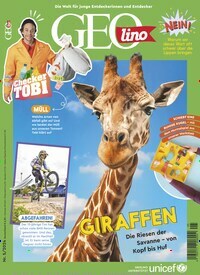 Titelbild der Ausgabe 5/2024 von Geolino. Diese Zeitschrift und viele weitere Jugendzeitschriften und Kinderzeitschriften als Abo oder epaper bei United Kiosk online kaufen.