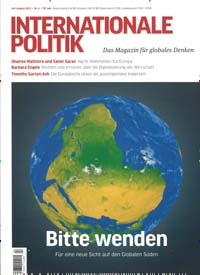 Titelbild der Ausgabe 4/2023 von IP Internationale Politik. Diese Zeitschrift und viele weitere Wirtschaftsmagazine und Politikmagazine als Abo oder epaper bei United Kiosk online kaufen.