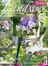 Titelbild der Ausgabe 2/2024 von LandIDEE. Diese Zeitschrift und viele weitere Gartenzeitschriften und Wohnzeitschriften als Abo oder epaper bei United Kiosk online kaufen.