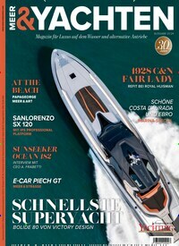 Titelbild der Ausgabe 1/2024 von Meer & Yachten. Diese Zeitschrift und viele weitere Sportmagazine als Abo oder epaper bei United Kiosk online kaufen.