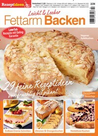 Titelbild der Ausgabe 2/2024 von Rezeptideen. Diese Zeitschrift und viele weitere Kochzeitschriften und Backzeitschriften als Abo oder epaper bei United Kiosk online kaufen.