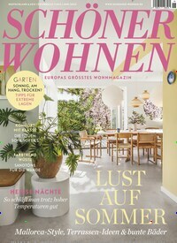 Titelbild der Ausgabe 6/2024 von SCHÖNER WOHNEN. Diese Zeitschrift und viele weitere Gartenzeitschriften und Wohnzeitschriften als Abo oder epaper bei United Kiosk online kaufen.