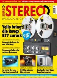 Titelbild der Ausgabe 5/2024 von Stereo. Diese Zeitschrift und viele weitere Audiomagazine, Filmmagazine und Fotozeitschriften als Abo oder epaper bei United Kiosk online kaufen.