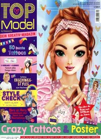 Titelbild der Ausgabe 2/2023 von Top Model Magazin. Diese Zeitschrift und viele weitere Jugendzeitschriften und Kinderzeitschriften als Abo oder epaper bei United Kiosk online kaufen.