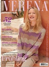 Titelbild der Ausgabe 1/2024 von Verena Stricktrends. Diese Zeitschrift und viele weitere Modemagazine und DIY-Magazine als Abo oder epaper bei United Kiosk online kaufen.