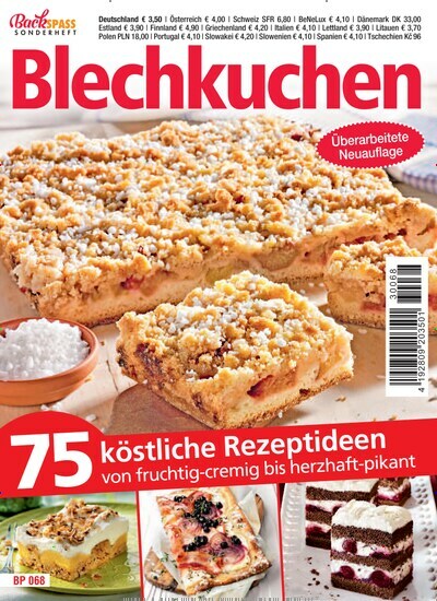 Titelbild der Ausgabe 68/2023 von Backspass Sonderheft. Diese Zeitschrift und viele weitere Kochzeitschriften und Backzeitschriften als Abo oder epaper bei United Kiosk online kaufen.