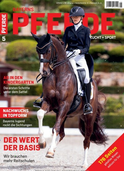 Titelbild der Ausgabe 5/2024 von Bayerns Pferde. Diese Zeitschrift und viele weitere Sportmagazine als Abo oder epaper bei United Kiosk online kaufen.