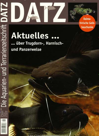 Titelbild der Ausgabe 1/2023 von Datz. Diese Zeitschrift und viele weitere Elternzeitschriften und Tierzeitschriften als Abo oder epaper bei United Kiosk online kaufen.