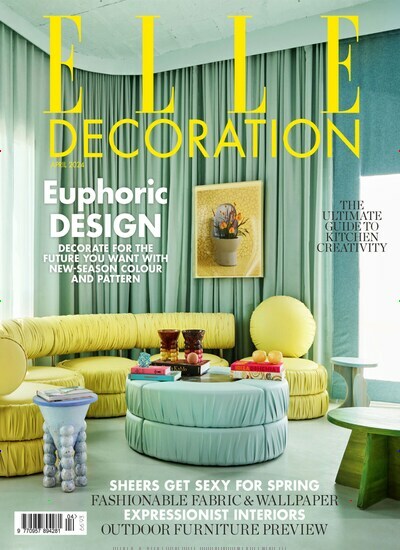 Titelbild der Ausgabe 4/2024 von Elle Decoration UK. Diese Zeitschrift und viele weitere Gartenzeitschriften und Wohnzeitschriften als Abo oder epaper bei United Kiosk online kaufen.