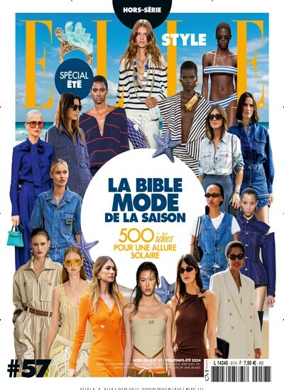 Titelbild der Ausgabe 90/2024 von Elle Frankreich. Diese Zeitschrift und viele weitere Frauenzeitschriften als Abo oder epaper bei United Kiosk online kaufen.