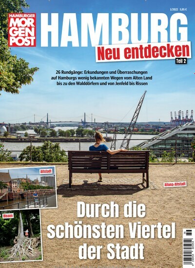 Titelbild der Ausgabe 1/2022 von Hamburger Morgenpost Hamburg neu entdecken. Diese Zeitschrift und viele weitere Lifestylemagazine und Peoplemagazine als Abo oder epaper bei United Kiosk online kaufen.