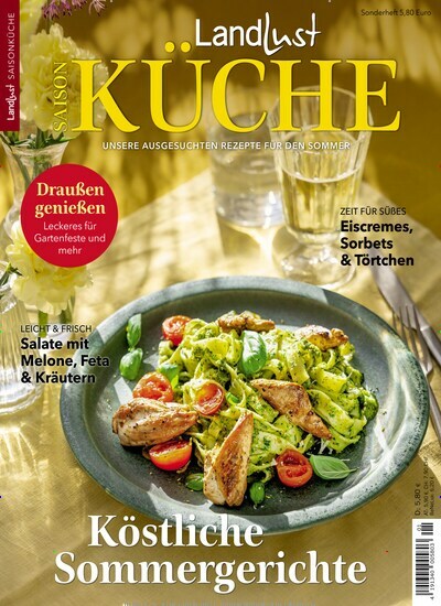 Titelbild der Ausgabe 1/2024 von Landlust Saisonküche. Diese Zeitschrift und viele weitere Gartenzeitschriften und Wohnzeitschriften als Abo oder epaper bei United Kiosk online kaufen.