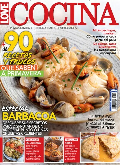 Titelbild der Ausgabe 126/2024 von Love Cocina. Diese Zeitschrift und viele weitere Kochzeitschriften und Backzeitschriften als Abo oder epaper bei United Kiosk online kaufen.