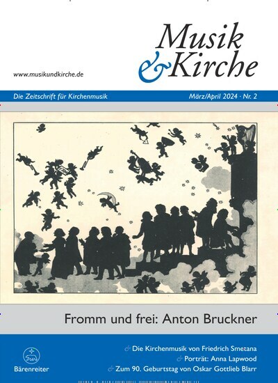 Titelbild der Ausgabe 2/2024 von Musik & Kirche. Diese Zeitschrift und viele weitere Kunstmagazine und Kulturmagazine als Abo oder epaper bei United Kiosk online kaufen.