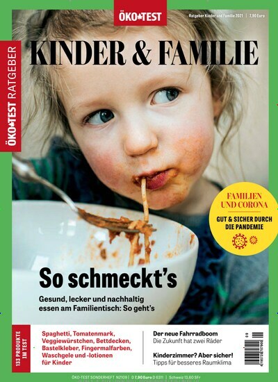 Titelbild der Ausgabe 9/2021 von ÖKO-TEST Ratgeber Kinder und Familie. Diese Zeitschrift und viele weitere Elternzeitschriften und Tierzeitschriften als Abo oder epaper bei United Kiosk online kaufen.