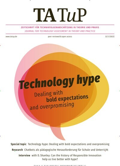 Titelbild der Ausgabe 3/2023 von TA TuP. Diese Zeitschrift und viele weitere Wissenschaftsmagazine als Abo oder epaper bei United Kiosk online kaufen.