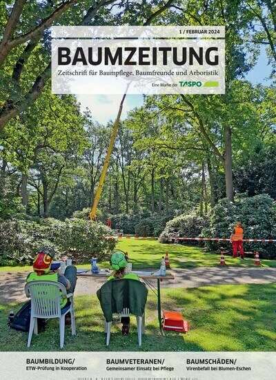Titelbild der Ausgabe 1/2024 von TASPO BAUMZEITUNG. Diese Zeitschrift und viele weitere Naturzeitschriften, Landwirtschaftszeitungen und Umweltmagazine als Abo oder epaper bei United Kiosk online kaufen.