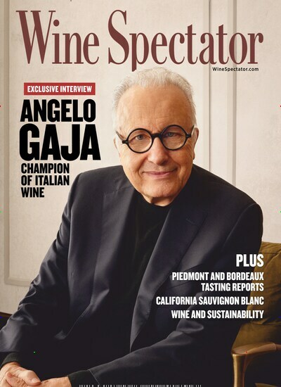 Titelbild der Ausgabe 4/2024 von Wine Spectator. Diese Zeitschrift und viele weitere Gartenzeitschriften und Wohnzeitschriften als Abo oder epaper bei United Kiosk online kaufen.