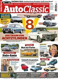 Titelbild der Ausgabe 3/2024 von Auto Classic. Diese Zeitschrift und viele weitere Automagazine und Motorradzeitschriften als Abo oder epaper bei United Kiosk online kaufen.