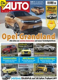 Titelbild der Ausgabe 11/2024 von Auto Straßenverkehr. Diese Zeitschrift und viele weitere Automagazine und Motorradzeitschriften als Abo oder epaper bei United Kiosk online kaufen.