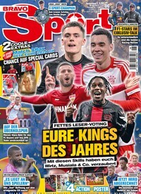 Titelbild der Ausgabe 6/2024 von Bravo Sport. Diese Zeitschrift und viele weitere Sportmagazine als Abo oder epaper bei United Kiosk online kaufen.