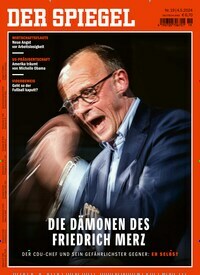Titelbild der Ausgabe 19/2024 von Der Spiegel. Diese Zeitschrift und viele weitere Wirtschaftsmagazine und Politikmagazine als Abo oder epaper bei United Kiosk online kaufen.