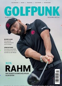 Titelbild der Ausgabe 1/2024 von Golfpunk. Diese Zeitschrift und viele weitere Sportmagazine als Abo oder epaper bei United Kiosk online kaufen.