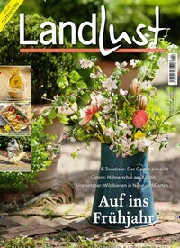 Titelbild der Ausgabe 2/2024 von Landlust. Diese Zeitschrift und viele weitere Gartenzeitschriften und Wohnzeitschriften als Abo oder epaper bei United Kiosk online kaufen.
