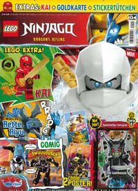 Titelbild der Ausgabe 104/2023 von Lego Ninjago Magazin. Diese Zeitschrift und viele weitere Jugendzeitschriften und Kinderzeitschriften als Abo oder epaper bei United Kiosk online kaufen.