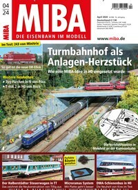 Titelbild der Ausgabe 4/2024 von MIBA Miniaturbahnen. Diese Zeitschrift und viele weitere Reisemagazine, Freizeitmagazine und Wissensmagazine als Abo oder epaper bei United Kiosk online kaufen.