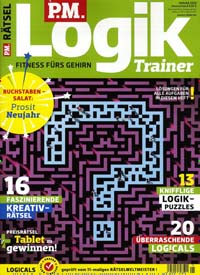 Titelbild der Ausgabe 1/2023 von PM Logik Trainer. Diese Zeitschrift und viele weitere Reisemagazine, Freizeitmagazine und Wissensmagazine als Abo oder epaper bei United Kiosk online kaufen.