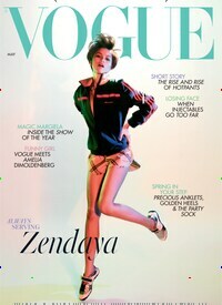 Titelbild der Ausgabe 5/2024 von Vogue UK. Diese Zeitschrift und viele weitere Modemagazine und DIY-Magazine als Abo oder epaper bei United Kiosk online kaufen.